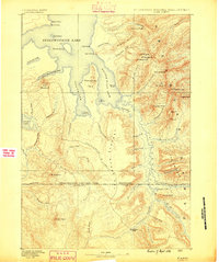 1885 Map of Lake