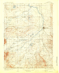 1908 Map of Laramie, WY, 1925 Print