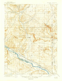 1896 Map of Patrick, 1946 Print
