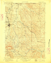Download a high-resolution, GPS-compatible USGS topo map for Sheridan, WY (1911 edition)