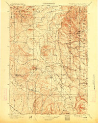 1902 Map of Sundance, 1913 Print