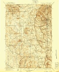 1902 Map of Sundance, 1939 Print