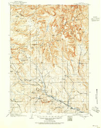 Download a high-resolution, GPS-compatible USGS topo map for Younts Peak, WY (1955 edition)