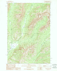 Download a high-resolution, GPS-compatible USGS topo map for Abiathar Peak, WY (1989 edition)