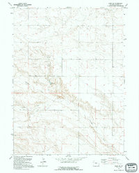 Download a high-resolution, GPS-compatible USGS topo map for Albin SW, WY (1995 edition)