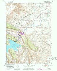 Download a high-resolution, GPS-compatible USGS topo map for Alcova, WY (1985 edition)