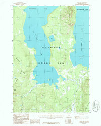 Download a high-resolution, GPS-compatible USGS topo map for Alder Lake, WY (1986 edition)