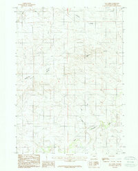 Download a high-resolution, GPS-compatible USGS topo map for Alta Creek, WY (1988 edition)
