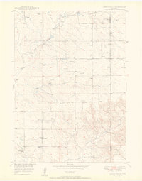 1950 Map of Amend Ranch