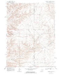 Download a high-resolution, GPS-compatible USGS topo map for Anderson Canyon, WY (1971 edition)