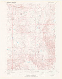Download a high-resolution, GPS-compatible USGS topo map for Anderson Draw, WY (1972 edition)