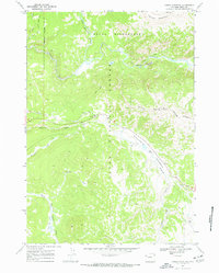Download a high-resolution, GPS-compatible USGS topo map for Angle Mountain, WY (1972 edition)