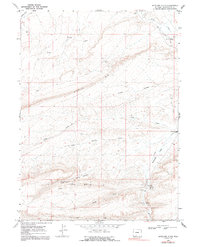 Download a high-resolution, GPS-compatible USGS topo map for Antelope Flats, WY (1992 edition)