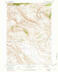 Download a high-resolution, GPS-compatible USGS topo map for Antelope Ridge, WY (1979 edition)