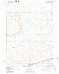 Download a high-resolution, GPS-compatible USGS topo map for Antelope Spring, WY (1979 edition)