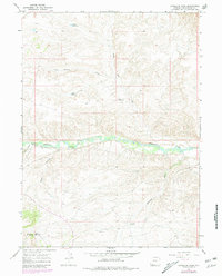 Download a high-resolution, GPS-compatible USGS topo map for Antelope Wash, WY (1981 edition)