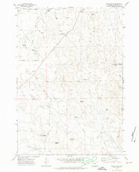 Download a high-resolution, GPS-compatible USGS topo map for Appel Butte, WY (1974 edition)