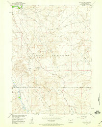 Download a high-resolution, GPS-compatible USGS topo map for Arapahoe NE, WY (1959 edition)