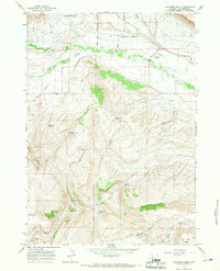 Download a high-resolution, GPS-compatible USGS topo map for Arapahoe Ranch, WY (1968 edition)