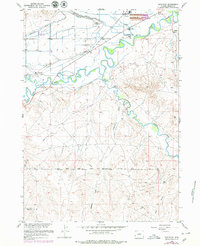 Download a high-resolution, GPS-compatible USGS topo map for Arapahoe, WY (1979 edition)