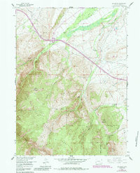 1958 Map of Arlington, WY, 1984 Print
