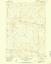 Download a high-resolution, GPS-compatible USGS topo map for Arminto NW, WY (1953 edition)