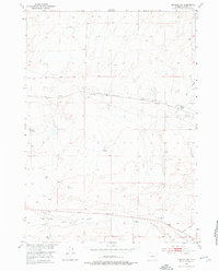Download a high-resolution, GPS-compatible USGS topo map for Arminto NW, WY (1976 edition)