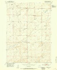 Download a high-resolution, GPS-compatible USGS topo map for Arminto SW, WY (1953 edition)