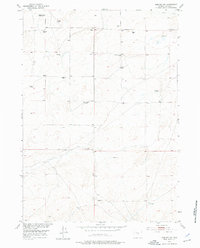 Download a high-resolution, GPS-compatible USGS topo map for Arminto SW, WY (1976 edition)