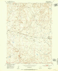 Download a high-resolution, GPS-compatible USGS topo map for Arminto, WY (1953 edition)
