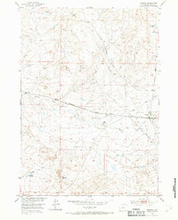 Download a high-resolution, GPS-compatible USGS topo map for Arminto, WY (1969 edition)