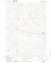Download a high-resolution, GPS-compatible USGS topo map for Arminto, WY (1980 edition)