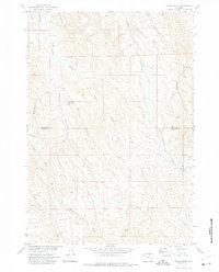 Download a high-resolution, GPS-compatible USGS topo map for Arpan Butte, WY (1975 edition)