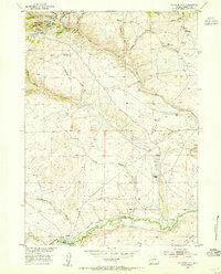 Download a high-resolution, GPS-compatible USGS topo map for Atlantic City, WY (1955 edition)