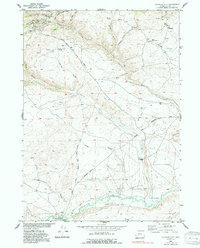 Download a high-resolution, GPS-compatible USGS topo map for Atlantic City, WY (1991 edition)