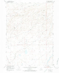 Download a high-resolution, GPS-compatible USGS topo map for Ayres Spring, WY (1956 edition)