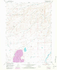 Download a high-resolution, GPS-compatible USGS topo map for Ayres Spring, WY (1982 edition)