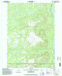 Download a high-resolution, GPS-compatible USGS topo map for Badger Creek, WY (1998 edition)