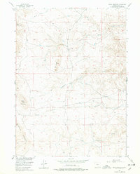 Download a high-resolution, GPS-compatible USGS topo map for Baldy Mountain, WY (1978 edition)