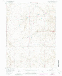 Download a high-resolution, GPS-compatible USGS topo map for Baldy Mountain, WY (1982 edition)