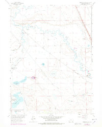 Download a high-resolution, GPS-compatible USGS topo map for Bamforth Lake, WY (1978 edition)