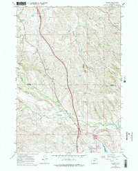 Download a high-resolution, GPS-compatible USGS topo map for Banner, WY (1978 edition)
