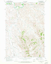 Download a high-resolution, GPS-compatible USGS topo map for Bar N Draw, WY (1972 edition)