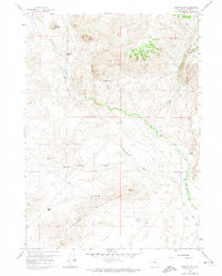 Download a high-resolution, GPS-compatible USGS topo map for Barlow Gap, WY (1974 edition)