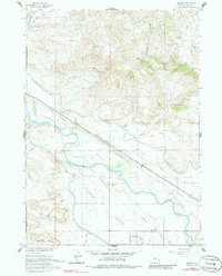 Download a high-resolution, GPS-compatible USGS topo map for Barnes, WY (1986 edition)