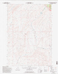 Download a high-resolution, GPS-compatible USGS topo map for Bear Creek Ranch, WY (1997 edition)