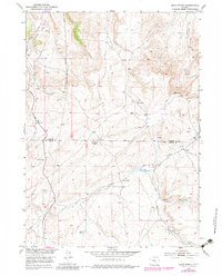 Download a high-resolution, GPS-compatible USGS topo map for Bear Spring, WY (1983 edition)