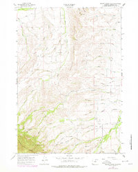 Download a high-resolution, GPS-compatible USGS topo map for Beaver Creek Hills, WY (1978 edition)