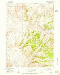 Download a high-resolution, GPS-compatible USGS topo map for Beaver Creek, WY (1956 edition)