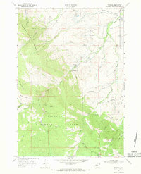 Download a high-resolution, GPS-compatible USGS topo map for Beckton, WY (1968 edition)